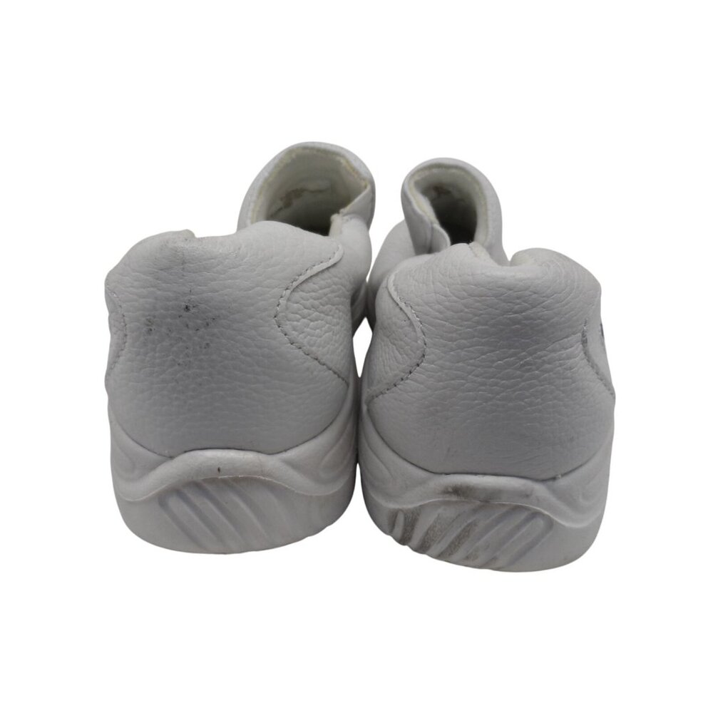 Nurse Mates Women's Slip-On Dove Slip-Resistant Leather White Size 7.5M - Picture 3 of 8